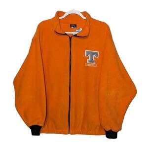 90s university of tennessee fleece full zip jacket